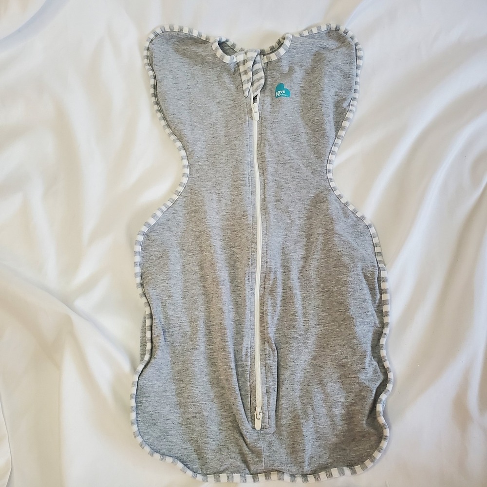 Love to Dream Swaddle Up Original Gray Transition Bag Small S 8-13 Lbs 1.0 TOG